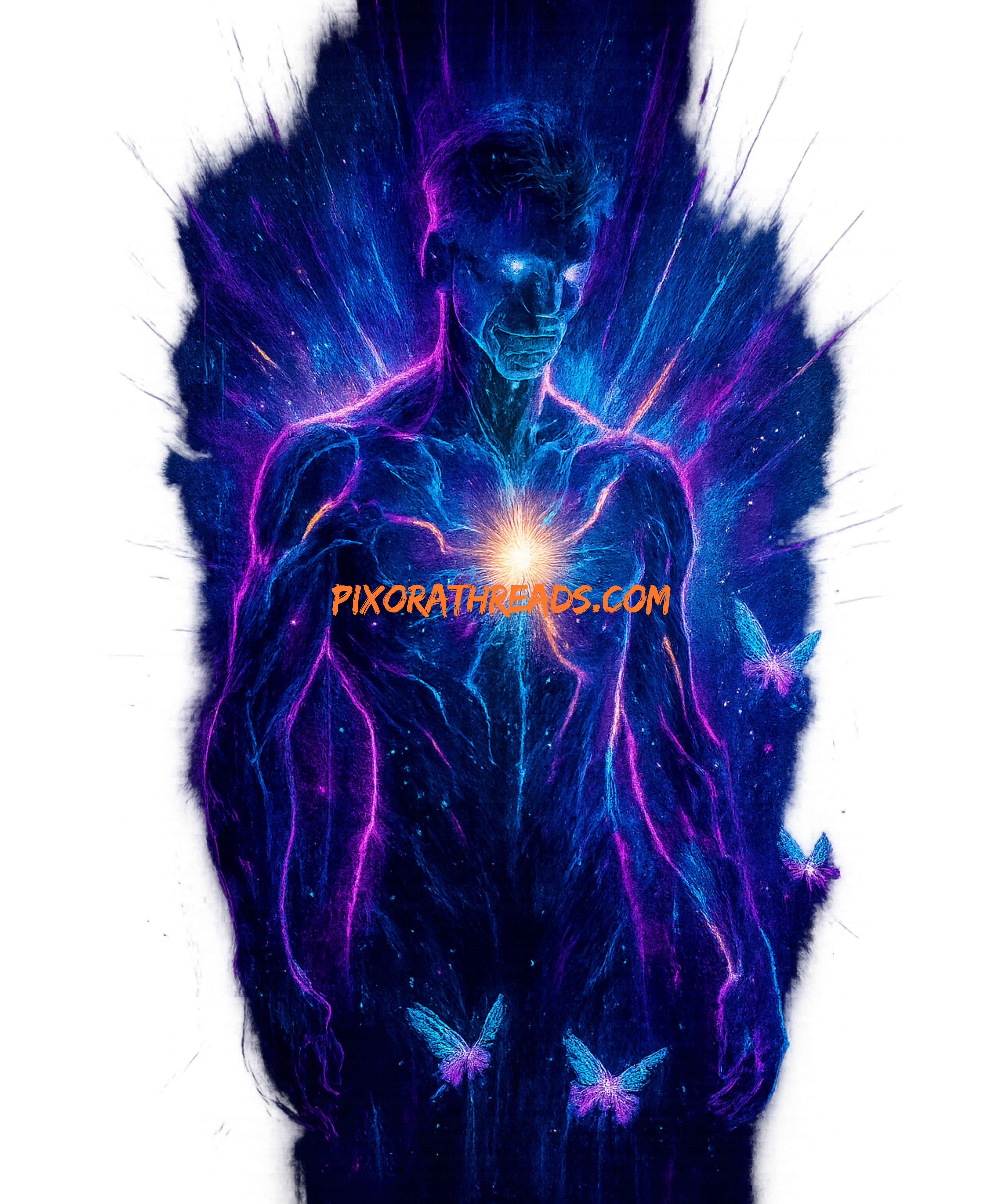 Digital art preview featuring a colorful, abstract echo fragment design on a transparent background.