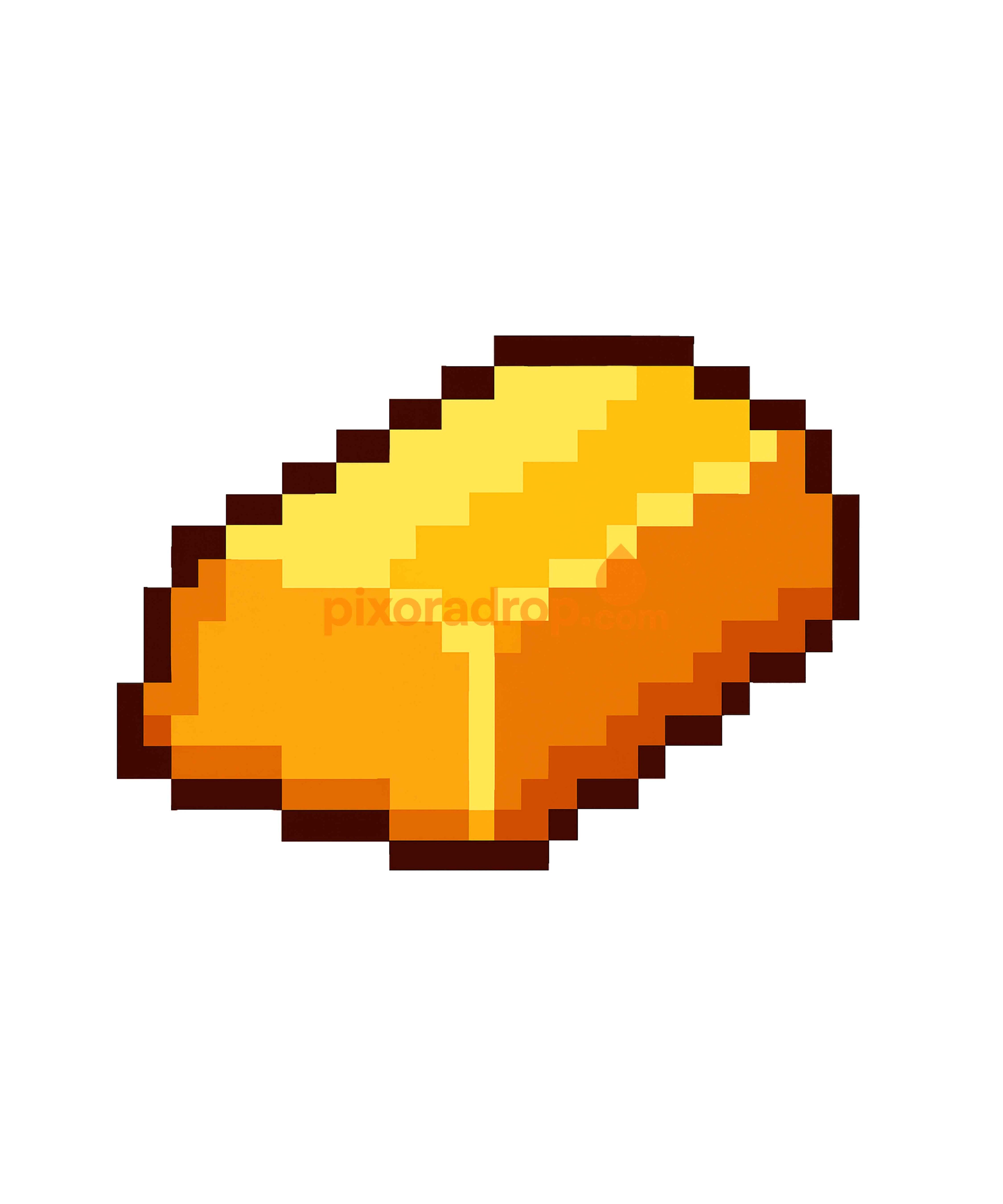 A gold bar graphic with a shiny finish, suitable for T-shirt designs and digital art.