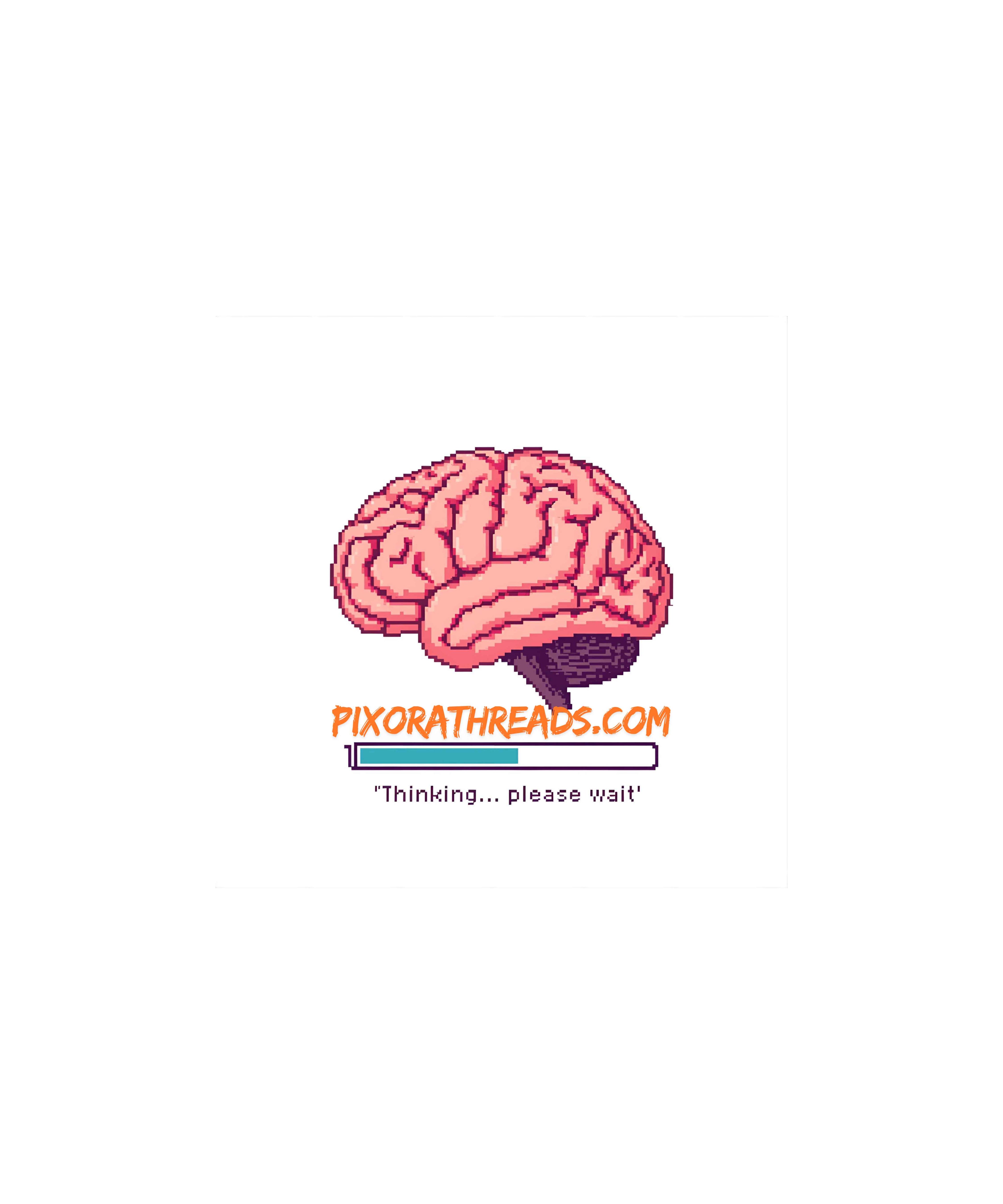 Digital art preview featuring introvert humor with a minimalist design on transparent background.