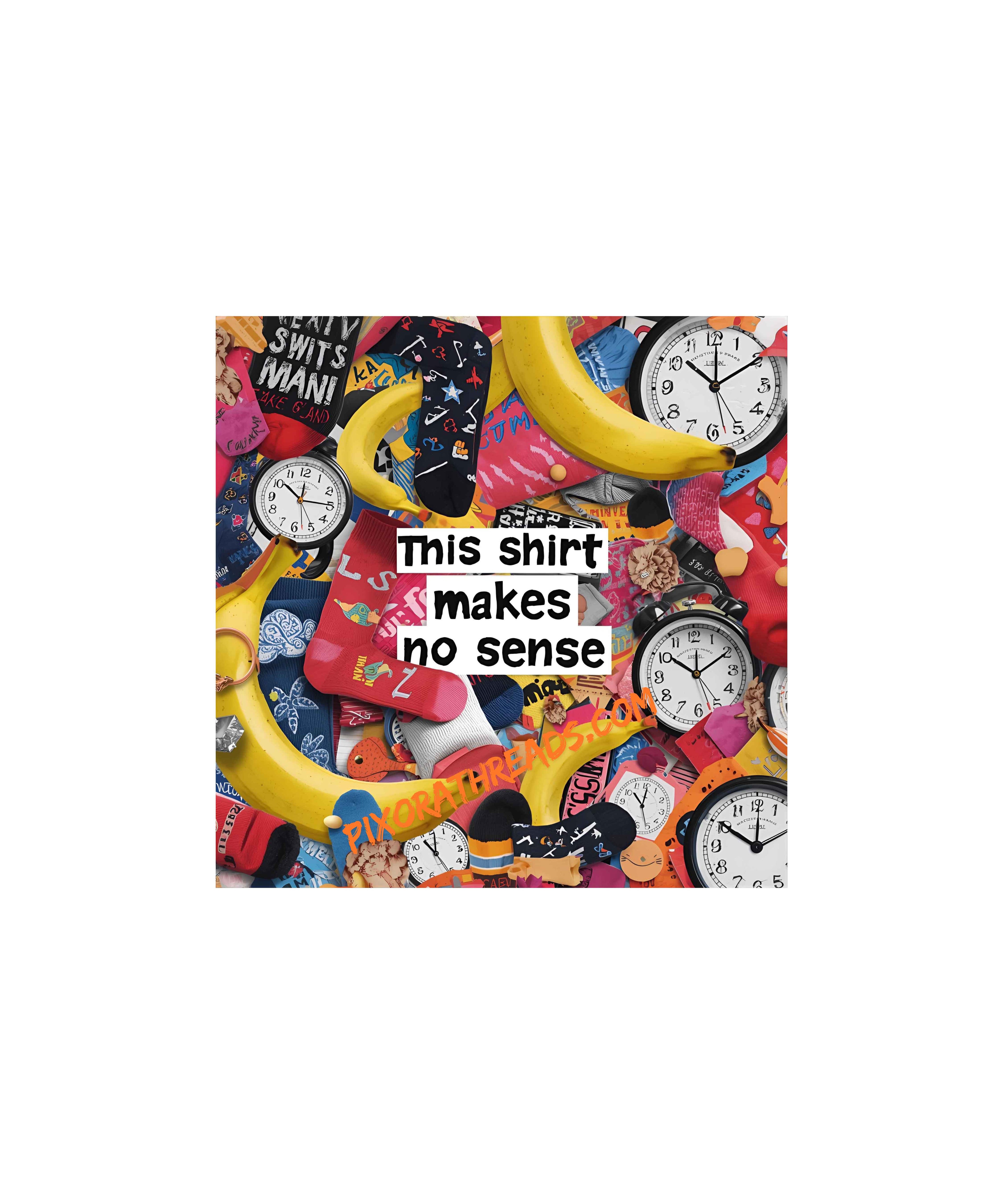 Digital art preview featuring a whimsical shirt design with vibrant colors and unique patterns.